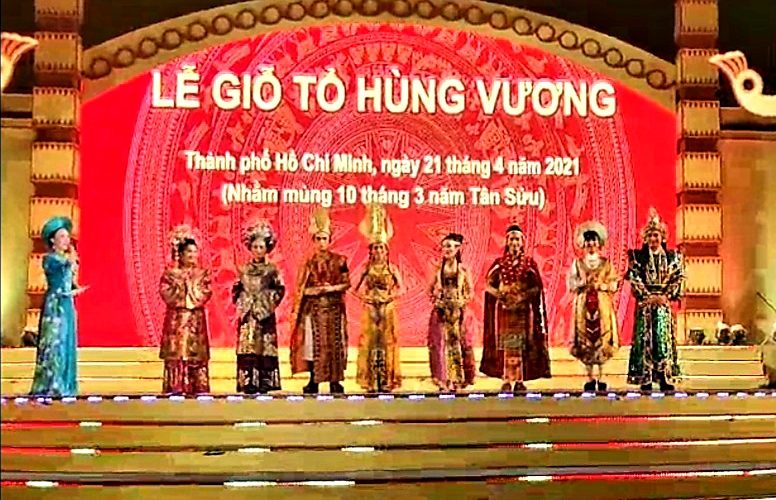 Chương trình biểu diễn của Nhà hát Cải lương Trần Hữu Trang tại Lễ Giỗ Tổ Hùng Vương ở TP.Thủ Đức: