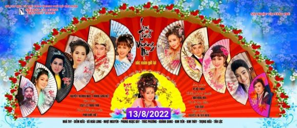 A95A441D-E171-47AD-8DFF-3D17B984B40B Sau thành công của suất diễn đầu tiên, đáp lại sự quan tâm mong đợi của Quý khán giả, Sân khấu Tài năng trẻ – Nhà hát Cải lương Trần Hữu Trang tái diễn suất thứ hai vở cải lương đặc sắc, với nhiều tình tiết lôi cuốn hấp dẫn, cảnh trí rực rỡ, trang phục đẹp LỤY TÌNH VƯƠNG NỮ – SẮC XUÂN GỬI LẠI vào lúc 20g Thứ bảy 13/8/2022 tại Nhà hát Cải lương Trần Hữu Trang, trân trọng kính mời Quý khán giả đón xem, hiện vé đã được phát hành liên hệ: 0971817792 – 0933159112 – 0938681566: