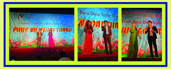 03-2 chương trình biểu diễn phục vụ ngoại thành tại Xã Đông Thạnh – Huyện Hóc Môn của Đoàn 1 Nhà hát Cải lương Trần Hữu Trang