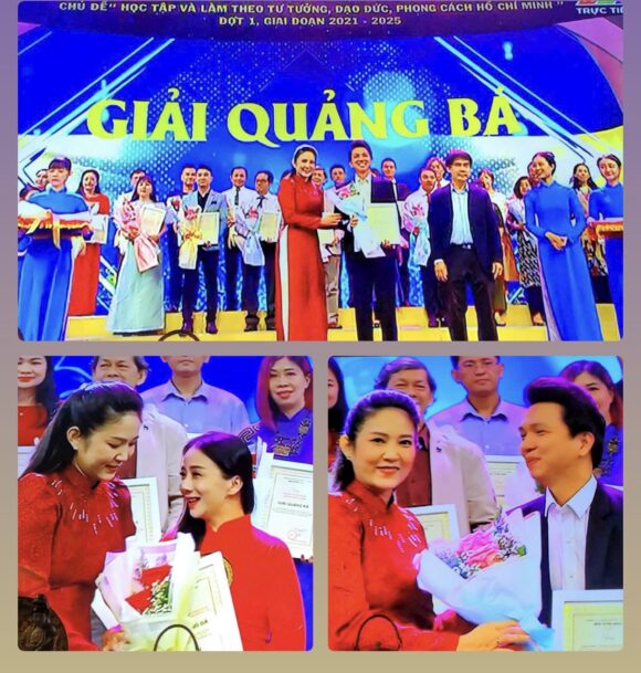 Chúc mừng Nhà hát Cải lương Trần Hữu Trang được Ban Tuyên Giáo Thành phố trao Giải thưởng Quảng bá Tác phẩm Văn học Nghệ thuật Chủ đề Học tập và làm theo tấm gương đạo đức HCM: