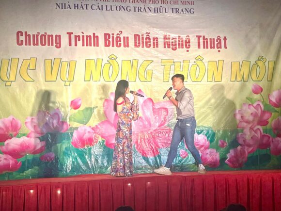 Ngày 15/11/2023 Đoàn 2 Nhà hát Cải lương Trần Hữu Trang biểu diễn phục vụ CHƯƠNG TRÌNH NÔNG THÔN MỚI tại xã Phước Kiển, Huyện Nhà Bè. Một số hình ảnh đêm diễn tối qua.