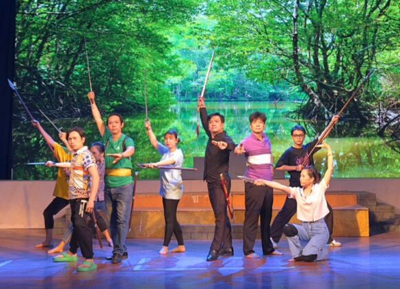 Sáng nay Thứ sáu 22/12/2023, Đoàn 2 Nhà hát Cải lương Trần Hữu Trang tích cực tập vở KHÚC TRÁNG CA THÀNH GIA ĐỊNH, tác giả Phạm Văn Đằng, đạo diễn NSƯT Hoa Hạ.