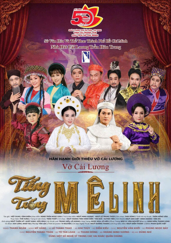 Vở diễn TIẾNG TRỐNG MÊ LINH _ CHÀO MỪNG KỶ NIỆM 50 NĂM NGÀY THÀNH PHỐ SÀI GÒN – GIA ĐỊNH VINH DỰ CHÍNH THỨC MANG TÊN CHỦ TỊCH HỒ CHÍ MINH (02/7/1976 – 02/7/2026)
