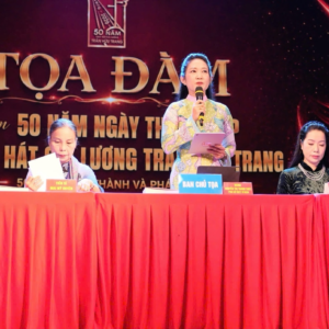 Tọa đàm “Nhà hát Cải lương Trần Hữu Trang: Năm mươi năm hình thành và phát triển”